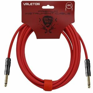 Valeton Premium Instrument Cable 5 m Red kép