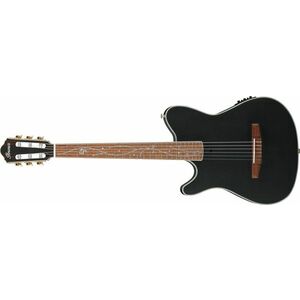 Ibanez TOD10NL Tim Henson LH Transparent Black Flat kép