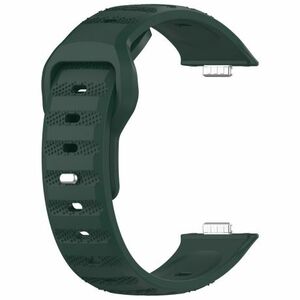 BStrap Silicone szíj Huawei Watch Fit 3, dark green kép