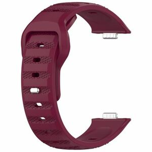 BStrap Silicone szíj Huawei Watch Fit 3, wine red kép