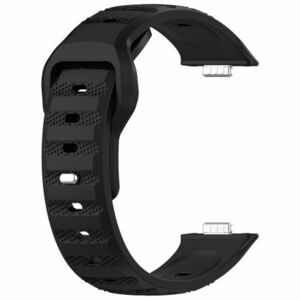 BStrap Silicone szíj Huawei Watch Fit 3, black kép