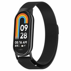 BStrap Milanese szíj Xiaomi Smart Band 8 / 9, black kép