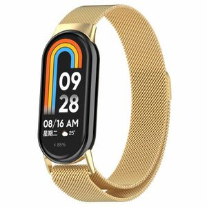 BStrap Milanese szíj Xiaomi Smart Band 8 / 9, gold kép