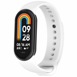 BStrap Silicone szíj Xiaomi Smart Band 8 / 9, white kép