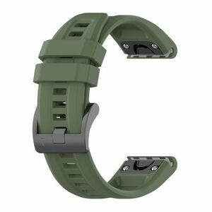 BStrap Silicone Carson szíj Garmin Fenix 5x / 5x Plus / 6x / 6x Pro / 7x / 8 51mm, army green kép