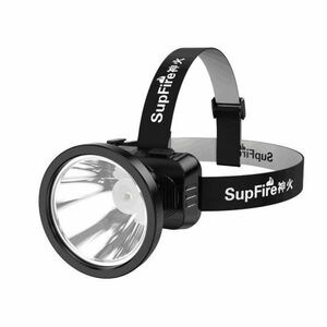 Superfire HL51 LED fejlámpa USB 160lm, fekete (HL51) kép