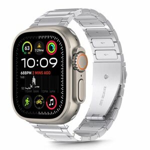 Tech-Protect Stainless szíj Apple Watch 44/45/46/49mm, silver kép