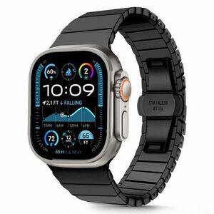 Tech-Protect Linkband szíj Apple Watch 44/45/46/49mm, black kép