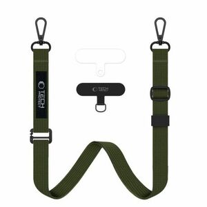 Tech-Protect Rope Crossbody mobil medál, khaki kép