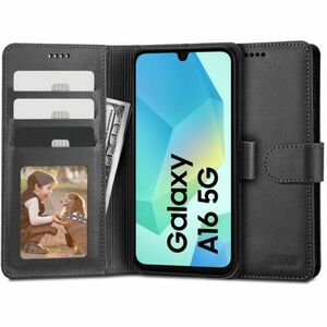 Tech-Protect Wallet könyv tok Samsung Galaxy A16 4G / 5G, fekete kép