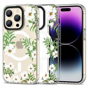 Tech-Protect Magmood MagSafe tok iPhone 15 Pro Max, spring daisy kép