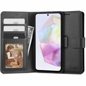 Tech-Protect Wallet könyv tok Samsung Galaxy A35 5G, fekete kép