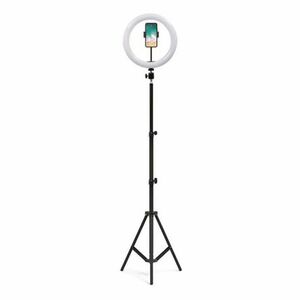 MG Selfie Ring LED körfény 10.2'' + állvány 1.6m, fekete kép