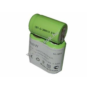 Helyettesítő akku Wella típus N-500AC 2/3A 1300mAh - Kiárusítás! kép