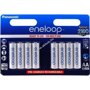 Sanyo/Panasonic eneloop ceruza akkucsomag típus BK-3MCCE AA 2000mAH 8db/csom. kép