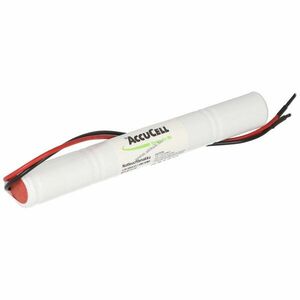 Vészvilágítás akku 4.8V, 600mAh lady, N akkupack, Ni-MH, 20cm kábellel kép