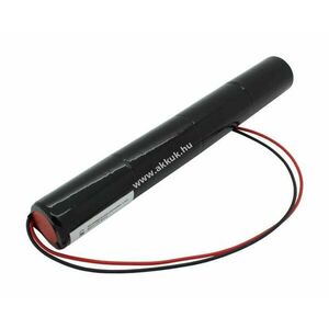 Vészvilágítás akku, Ni-Cd, 4.8V, 4500mAh, L1x4, Mono D, 20 cm vezetékkel kép