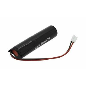 Vészvilágítás akku, Ni-MH, 2.4V, 4000mAh, L1x2, Baby C, 15 cm vezetékkel és csatlakozóval kép