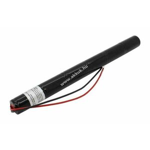 Vészvilágítás akku, Ni-MH, 7.2V, 2500mAh, L1x6, Sub-C, 20 cm vezetékkel kép