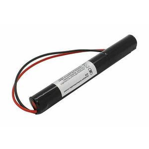 Vészvilágítás akku, Ni-MH, 3.6V, 2100mAh, L1x3, A, 20 cm vezetékkel kép