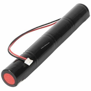 Vészvilágítás akku, Ni-Cd, 4.8V, 1800mAh, L1x4, Sub-C, 20 cm vezetékkel kép