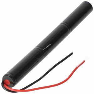 Vészvilágítás akku, Ni-MH, 3.6V, 1500mAh, L1x3, Mignon AA, 10 cm vezetékkel kép