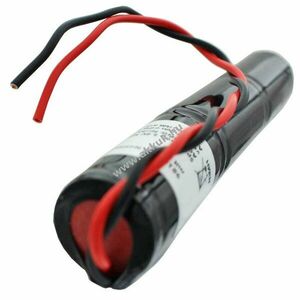 Vészvilágítás akku, Ni-MH, 3.6V, 3000mAh, vezetékkel kép