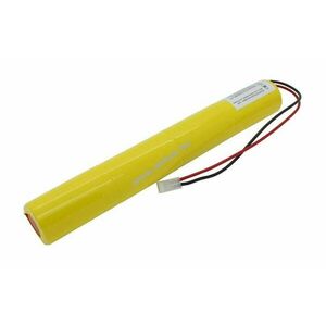 Vészvilágítás akku, Ni-Cd, 4.8V, 4500mAh, L1x4 Mono D akkupakk, 20 cm vezetékkel, CGM2 csatlakozóval kép