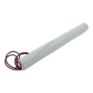 Vészvilágítás akku, Ni-Cd, 6.0V, 2500mAh, L1x5 Baby C akkupakk, 20 cm vezetékkel kép