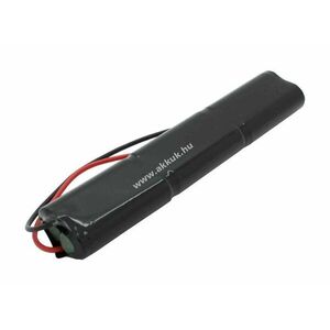 Vészvilágítás akku, Ni-Cd, 7.2V, 860mAh, L2x3 Mignon AA akkupakk, 20 cm vezetékkel kép