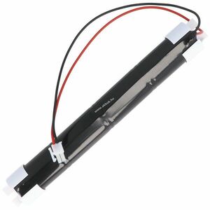 Vészvilágítás akku, Ni-Cd, 4.8V, 4500mAh, L1x4 Mono D akkupakk, vezetékkel és csatlakozóval kép