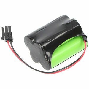 Vészvilágítás akku, Ni-MH, 4.8V, 1100mAh, F2+2 Mignon AA akkupakk, 15 cm vezetékkel és csatlakozóval kép