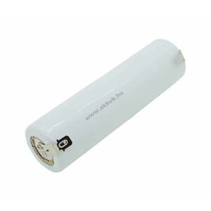 Vészvilágítás akku, Ni-Cd, 2.4V, 4500mAh, L1x2 Mono D akkupakk, Faston csatlakozóval kép