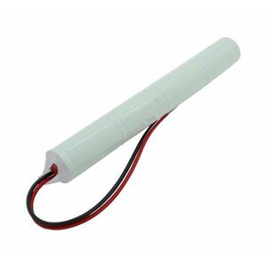 Vészvilágítás akku, Ni-MH, 4.8V, 2500mAh, L1x4 Sub-C akkupakk, 20 cm vezetékkel kép