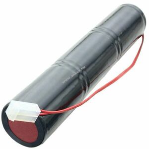 Vészvilágítás akku, Ni-Cd, 3.6V, 4500mAh, L1x3 Mono D akkupakk, 20 cm vezetékkel, CGM2 csatlakozóval kép