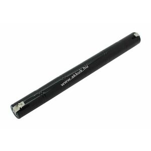 Vészvilágítás akku, Ni-Cd, 7.2V, 1800mAh, L1x6 Sub-C akkupakk, 6.3 mm Faston csatlakozóval kép