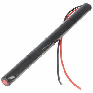 Vészvilágítás akku, Ni-Cd, 4.8V, 800mAh, L1x4 Mignon AA akkupakk, 20 cm vezetékkel kép