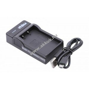 Helyettesítő akkutöltő micro USB Olympus típus PS-BLS1, BLS-5, Fuji NP-140 kép