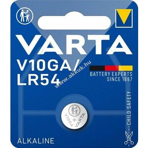 Varta gombelem típus LR54, V10GA 1db/csom. - Kiárusítás! kép