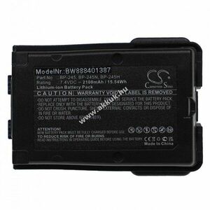 Helyettesítő akku Icom IC-M71 2100mAh kép