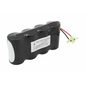 Vészvilágítás akku, Ni-Cd, 4.8V, 4500mAh, F1x4 akkupakk, 20 cm vezeték, csatlakozó kép