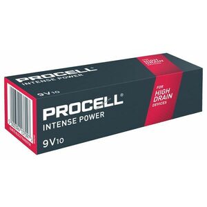 Procell Intense Power industrial ipari elem MN1604, 6LR61, block elem, 9V, 10db/csomag kép