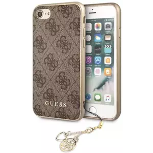 Tok Guess iPhone 7/8 Brown Hardcase Charms Collection (GUHCI8GF4GBR) kép