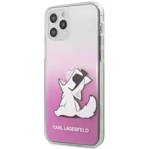 Tok Karl Lagerfeld KLHCP12LCFNRCPI iPhone 12 Pro Max 6, 7" pink hardcase Choupette Fun (KLHCP12LCFNRCPI) kép