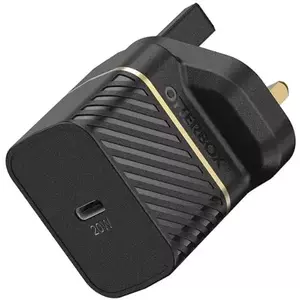 Töltő OTTERBOX UK WALL CHARGER 20W -/1X USB-C 20W USB-PD BLACK (78-80346) kép