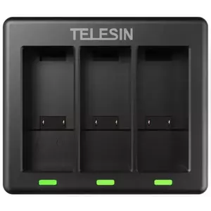 Töltő Telesin 3-slot charger for GoPro Hero 9 (GP-BCG-902) (6972860171012) kép