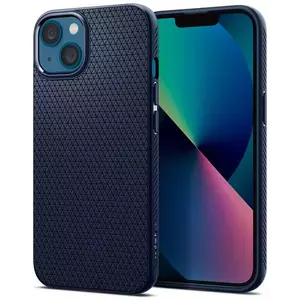 Tok Spigen Liquid Air, navy blue - iPhone 13 (ACS03520) kép