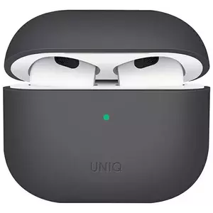 UNIQ case Lino AirPods 3 gen. Silicone ash grey (UNIQ-AIRPODS(2021)-LINOGRY) kép