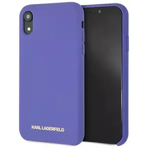 Tok Karl Lagerfeld KLHCI61SLVOG iPhone Xr hardcase violet Silicone (KLHCI61SLVOG) kép