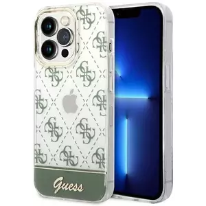 Tok Guess GUHCP14XHG4MHA iPhone 14 Pro Max 6, 7" khaki hardcase 4G Pattern Script (GUHCP14XHG4MHA) kép